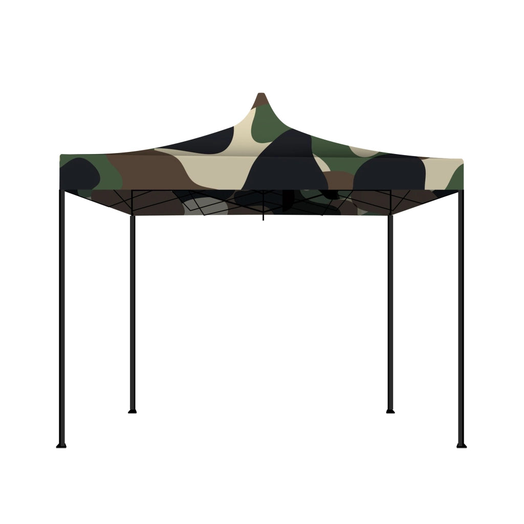 Taman Tenda / Gazebo Per Giardino 3X3 Impermeabile Tendone Pieghevole Per Fiere E Mercati Colore Camouflage