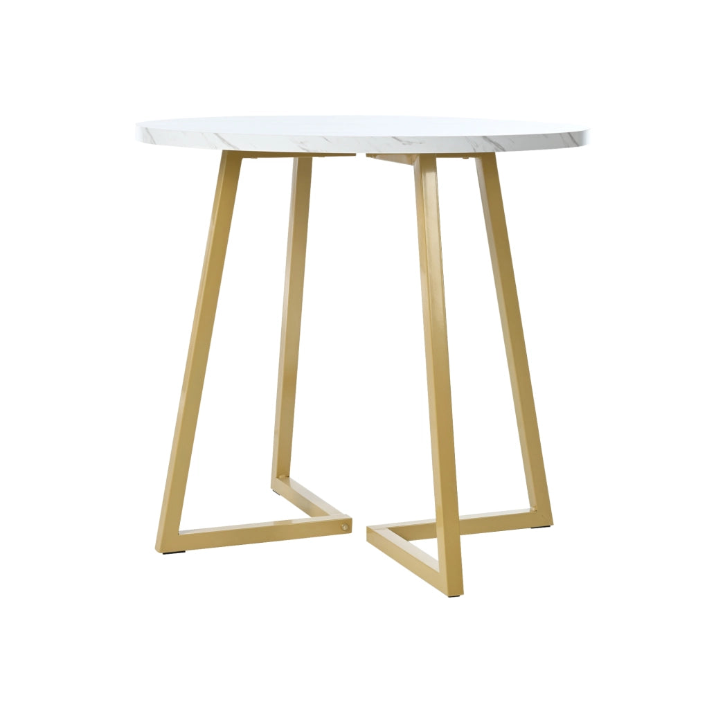 Gruppo pranzo 80 cm; design moderno con 4 sedie; MDF multicolor