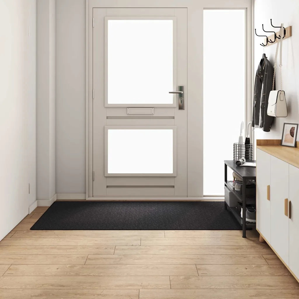 Runner in Moquette | Runner Tappeto Antracite 100 x 200 cm 100% Polipropilene