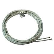 FUNE ACCIAIO ZINCATO PRETAGLIATA GANCIO A 'T' mm 4 x 3,0 mt