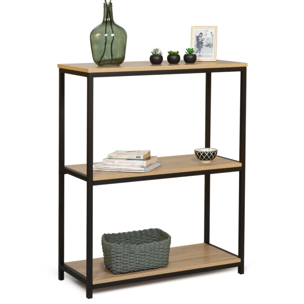 IDMarket - Consolle a 3 livelli di design industriale DETROIT