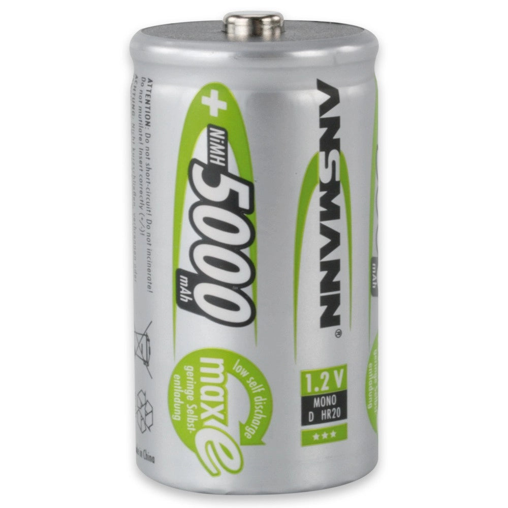 BATTERIA ricaricabile  torcia ANSMANN NIMH 5000 mAh 1pz