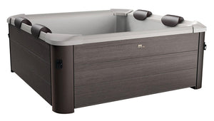 Vasca Idromassaggio da Esterno Spa Riscaldata 160x160x65 cm 6 Posti Wi-Fi Tribeca Smart