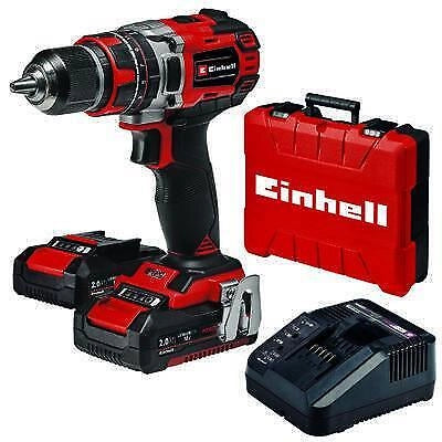 Einhell TE-CD 18/50 Li-i BL 1800 Giri/min 2,35 kg Nero, Rosso