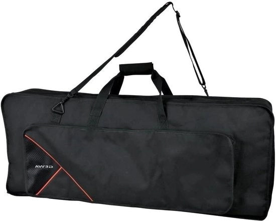Borsa Premium nera 133x30x17cm - Custodia tastiera con maniglia