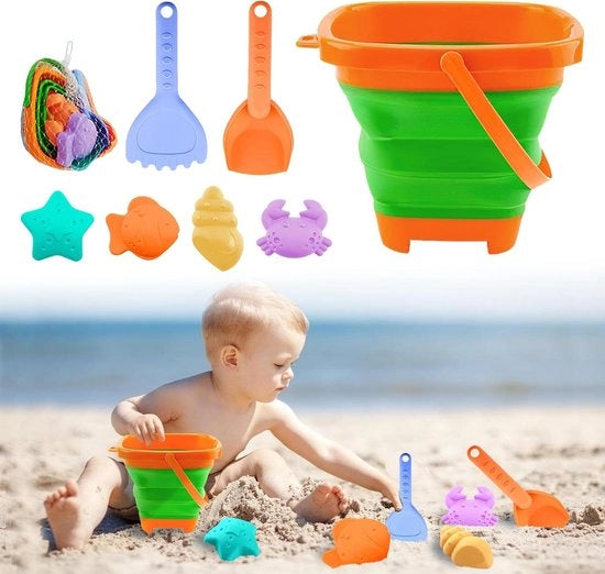 Emicempiatore per bambini con rastrello e spazzola - Silicone, pieghevole, ciotola per cani