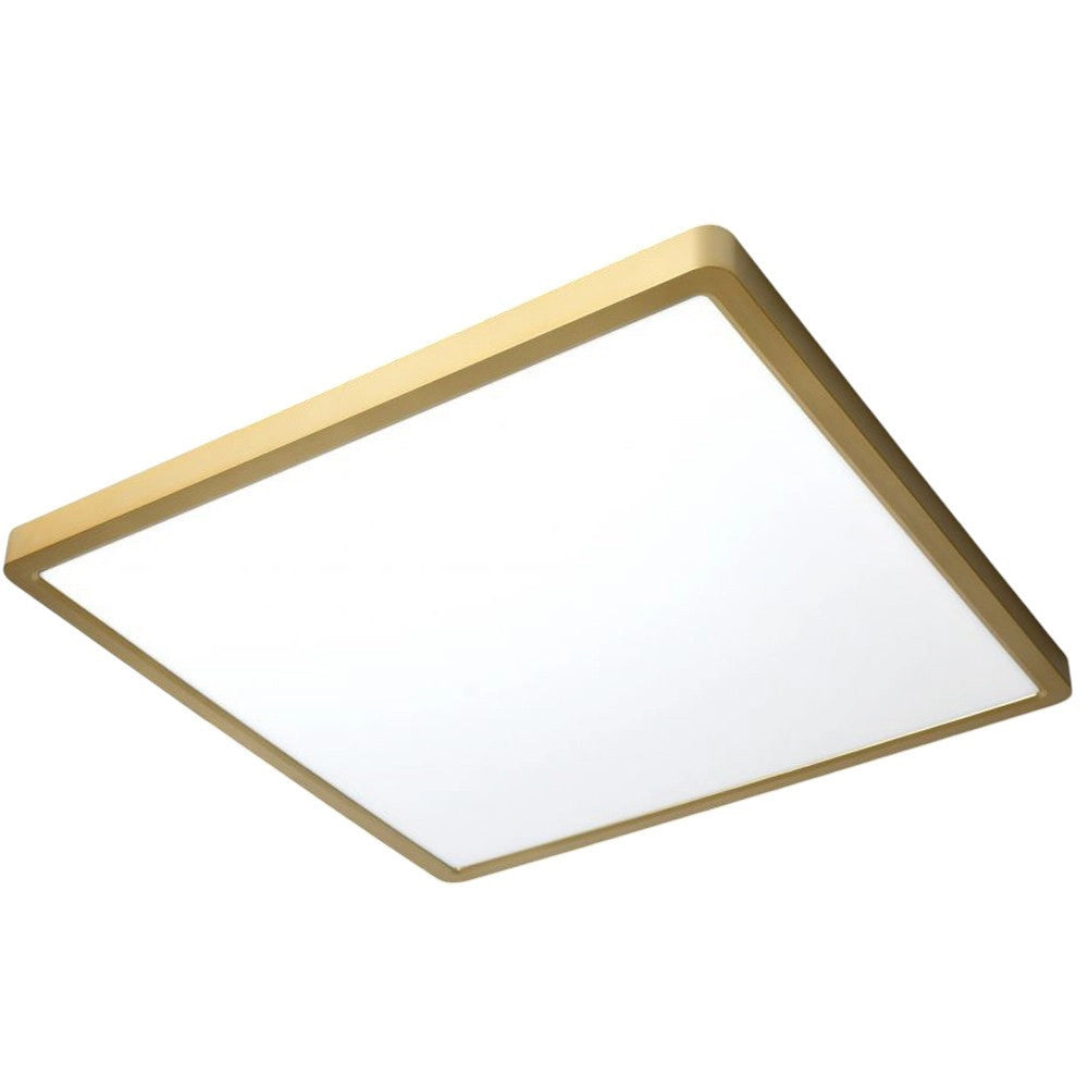 Trade Shop - Plafoniera Led Moderna Ultra Slim Quadrata 45w Ip40 Tecnologia Cct Con Switch Pq-450-3c -