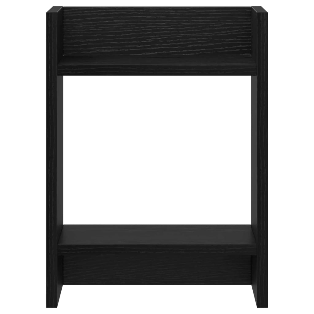 Supporto per piante Rovere Nero 30 x 30 x 40 cm 899612