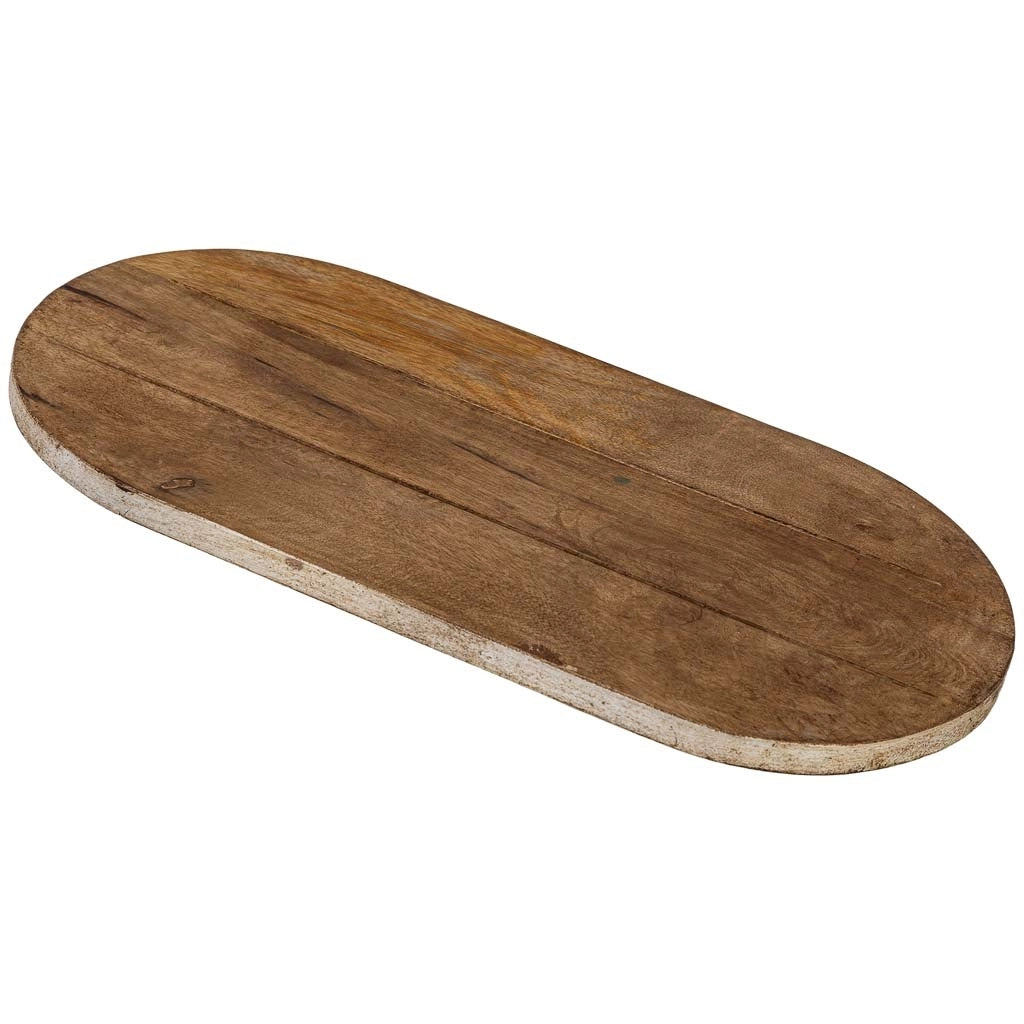 Vassoio in legno multicolore 48x2x25 cm