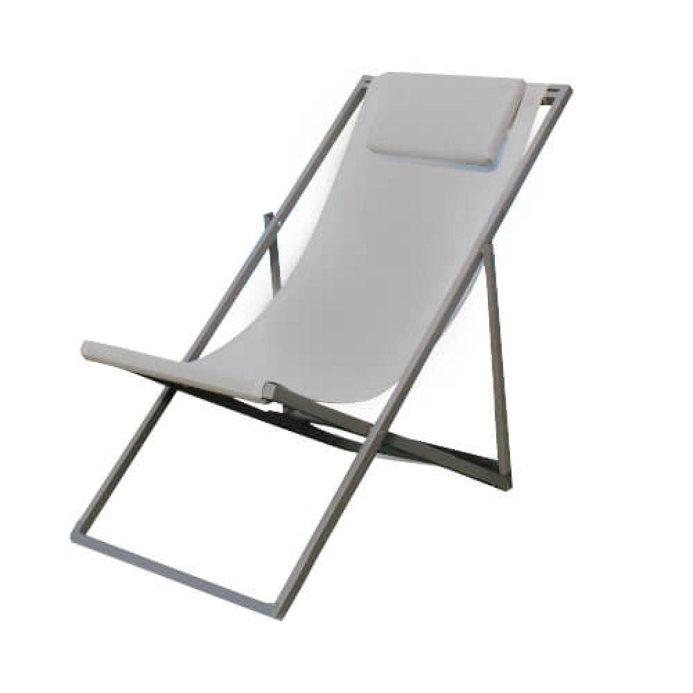 Sdraio Avana 97x52x76 h cm in Textilene Taupe