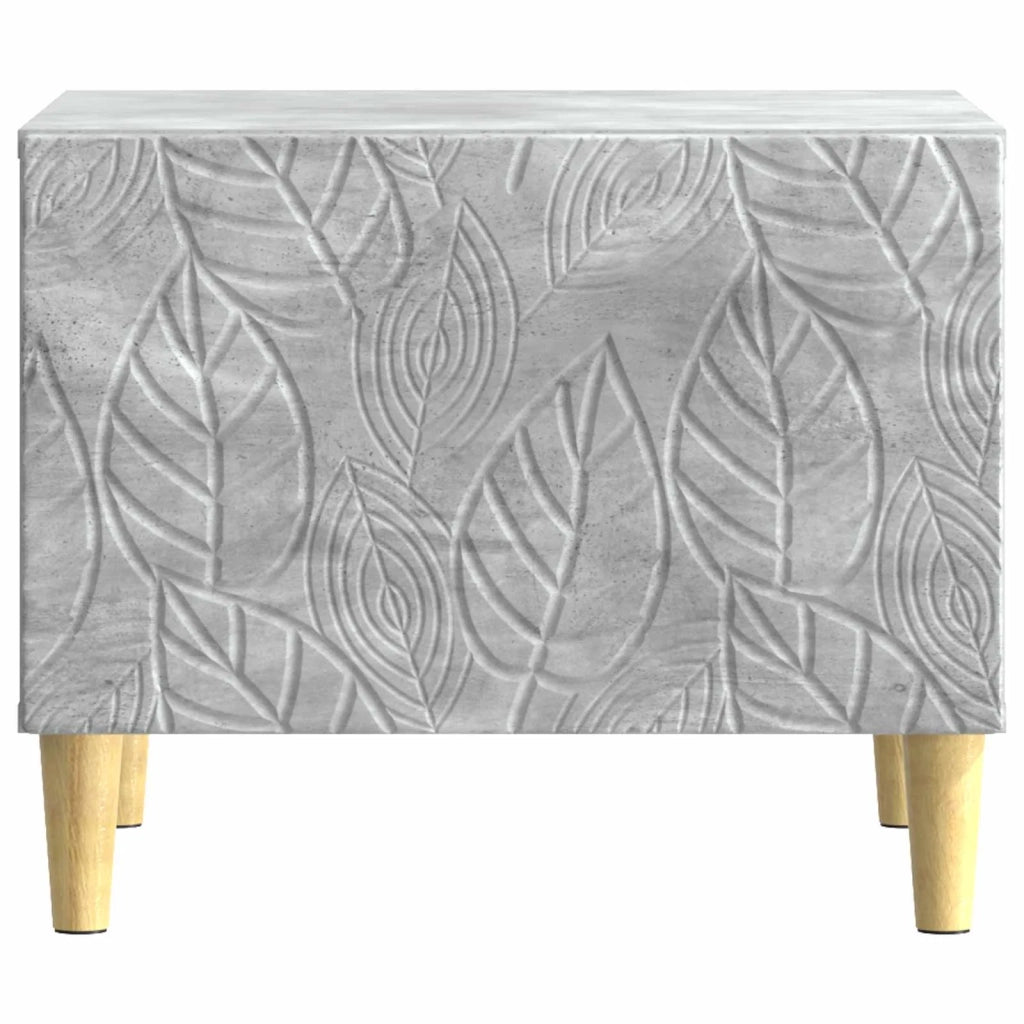 Tavolino da salotto Grigio Cemento 50 x 49 x 40 cm 895198