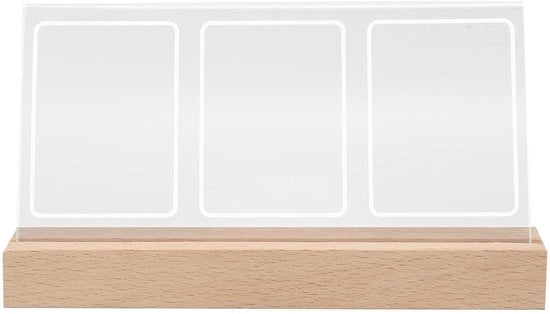 Miniatura per Foto - Tavolo con Luce - Luce da Tavolo per Foto - Formato 3 Pollici - Miniatura per Foto da Scrivania - Adatto per Casa e Ufficio