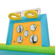 Castello gonfiabile per bambini ¨C Minimal ¨C 360x320x200cm per esterno