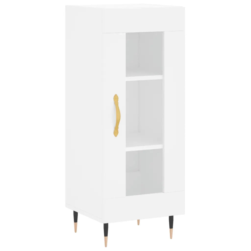 Credenza Bianca 34,5x34x90 cm in Legno Multistratocod mxl 103518