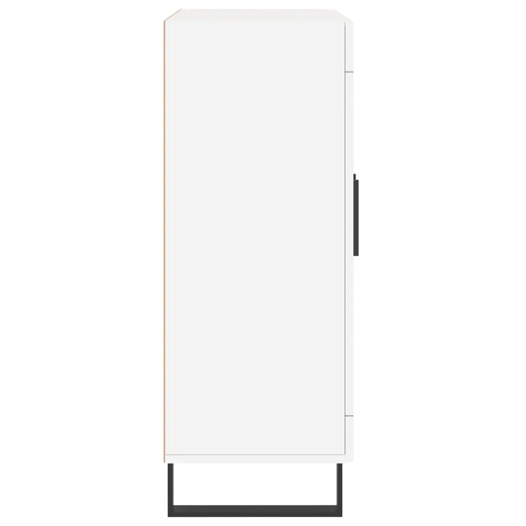 Credenza Bianca 69,5x34x90 cm in Legno Multistrato 830220