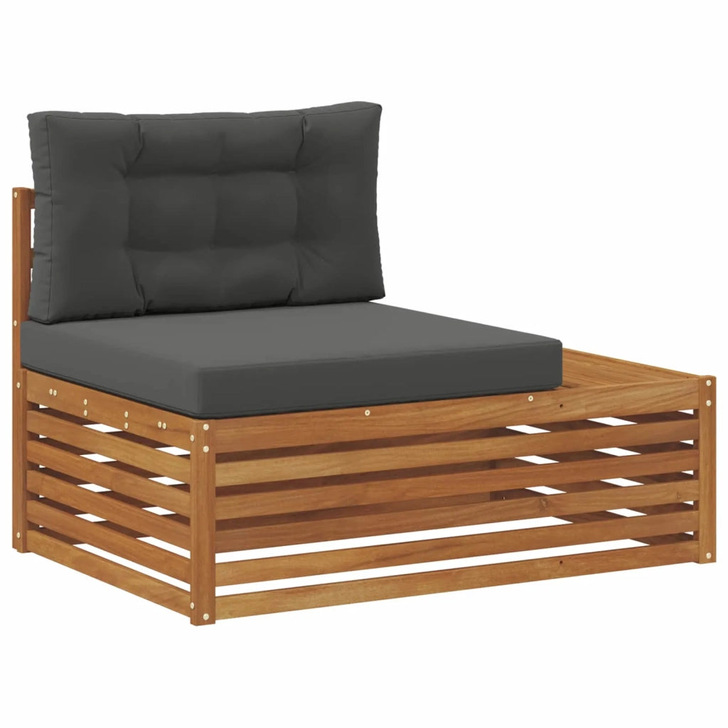 Divano da Giardino-Divano Esterno Finale con cuscino Naturale 115 x 83 x 73 cm 790982