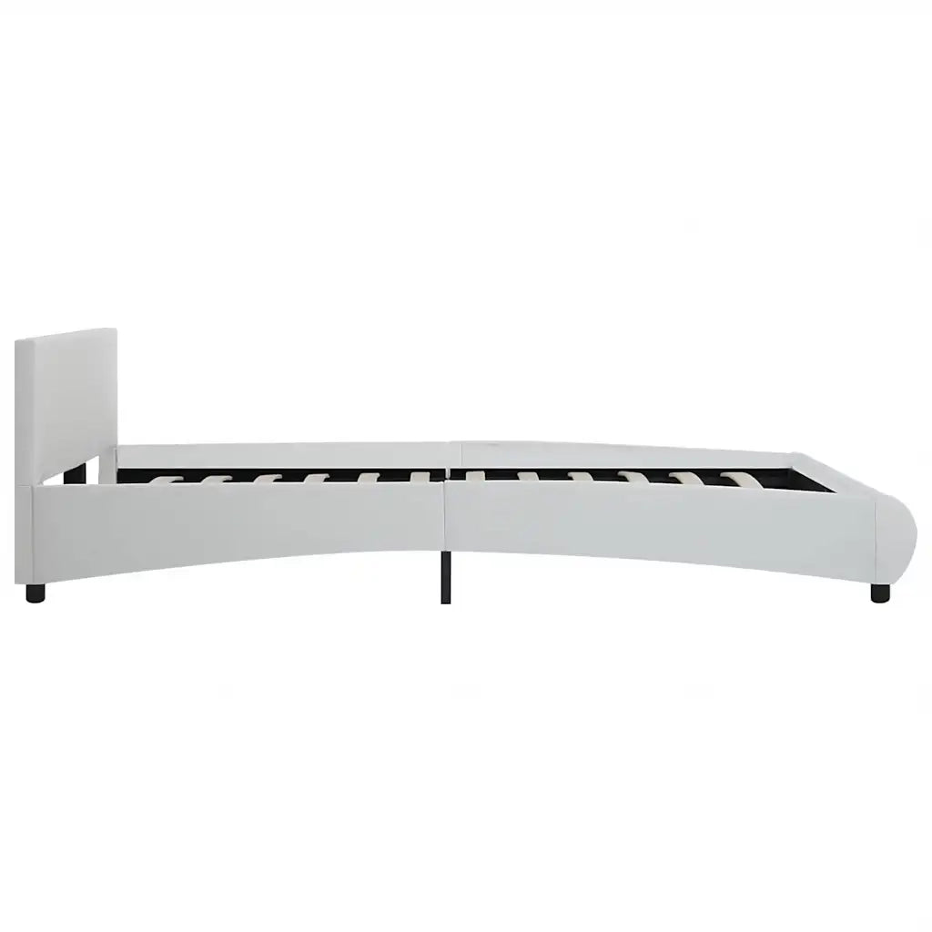 Giroletto con LED senza Materasso Bianco 180x200 cm 285491