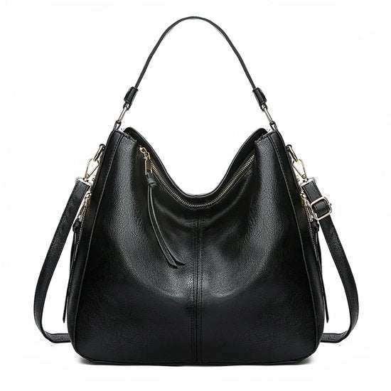 Borsa da donna, borsa a tracolla, stile retro, pelle inimitabile PU, borsa da braccio modaiola