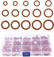 Set di O-ringen in silicone - 350 pezzi - Afdichtingen metrische - Resistenti al calore fino a 120°C - Facili da installare - Afdichtringen