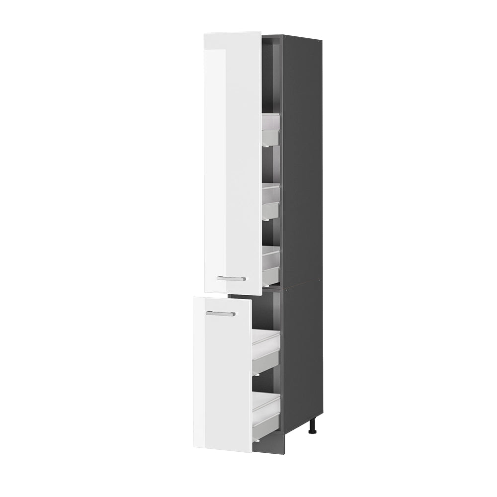 Vicco Armadio da farmacia Bianco lucido 30 cm