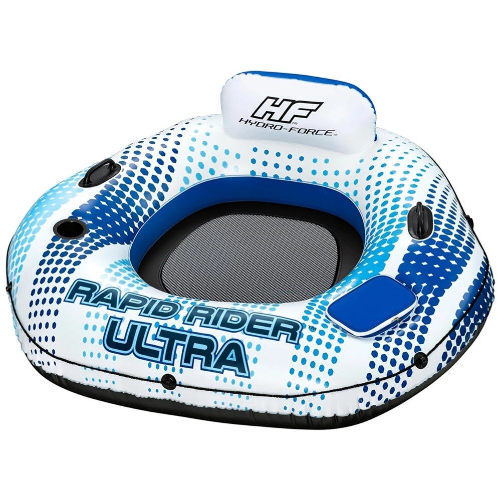 Trade Shop - Poltrona Rapid Rider Ultra Gonfiabile Con Maniglie Portabicchiere Refrigeratore 43726 -