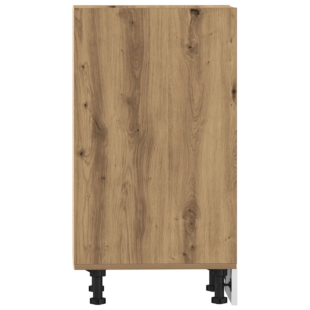 Armadio Inferiore “Riga” Rovere Artigianale 30x44,5x81,5 cm 854201