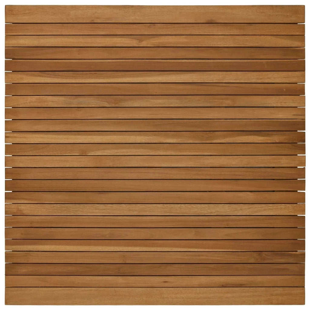 Piano del tavolo 90 x 90 x 3,5 cm Quadrato Legno di teak solido 42033148