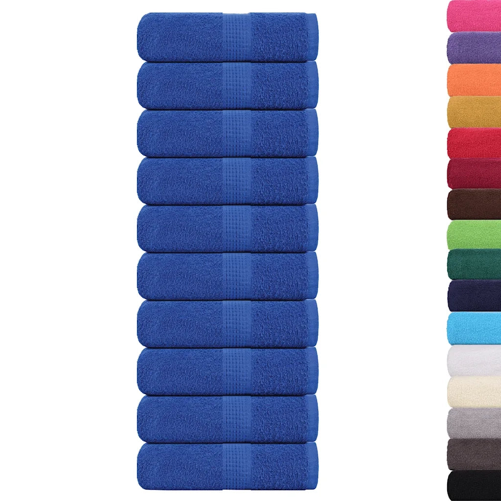 Asciugamani FROGN 10 pz Blu 30x30 cm 360 g/m² 136706