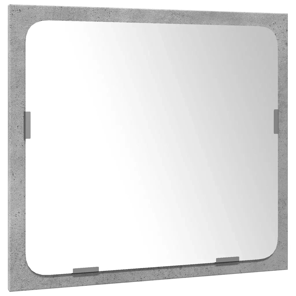 vidaXL Set Mobili da Bagno 3 pz Grigio Cemento in Legno Multistrato