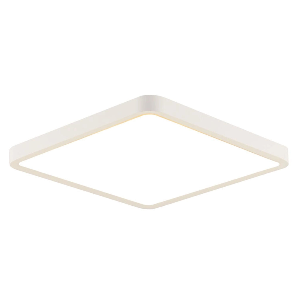 ZMH Lampada da soffitto plafoniera LED nera 23W 23cm bianco caldo per camera letto