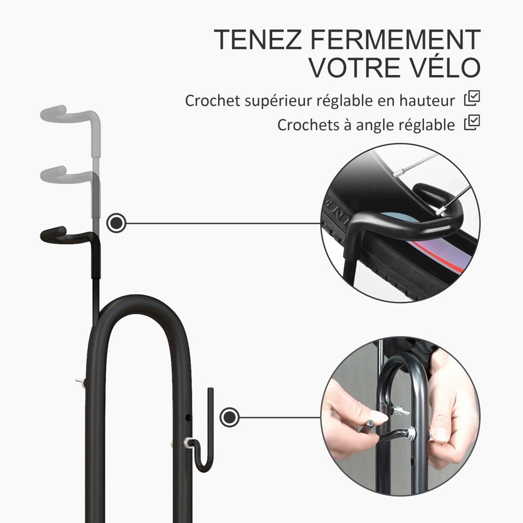 Portabici Autoportante da Terra per Garage Casa Negozio - Xylo - 24-29' e 700c