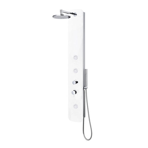 PARETE ATTREZZATA MULTIFUNZIONE MOD. BALI- Bianco lucido- DH- pezzi 1