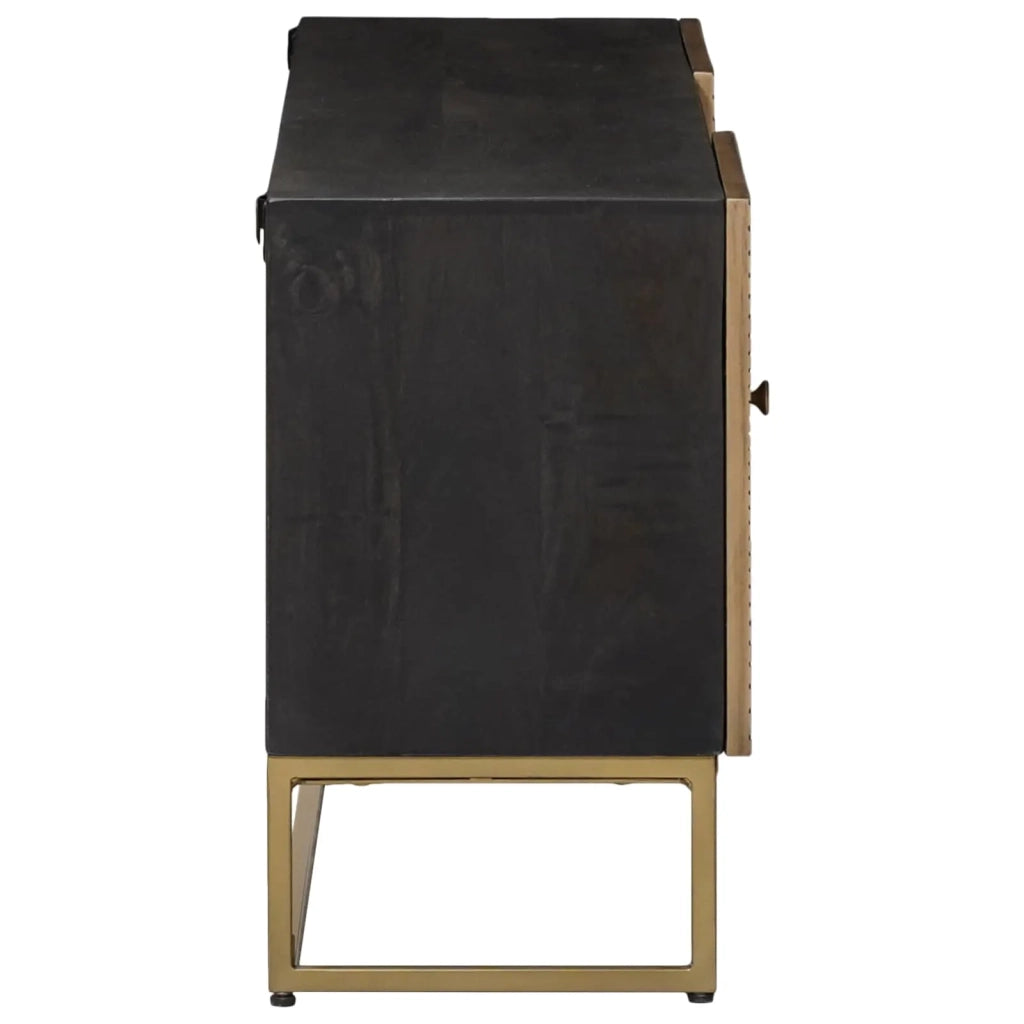 Mobile TV con cassetto con lo scaffale Ottone 105 x 30 x 50 cm 42020076