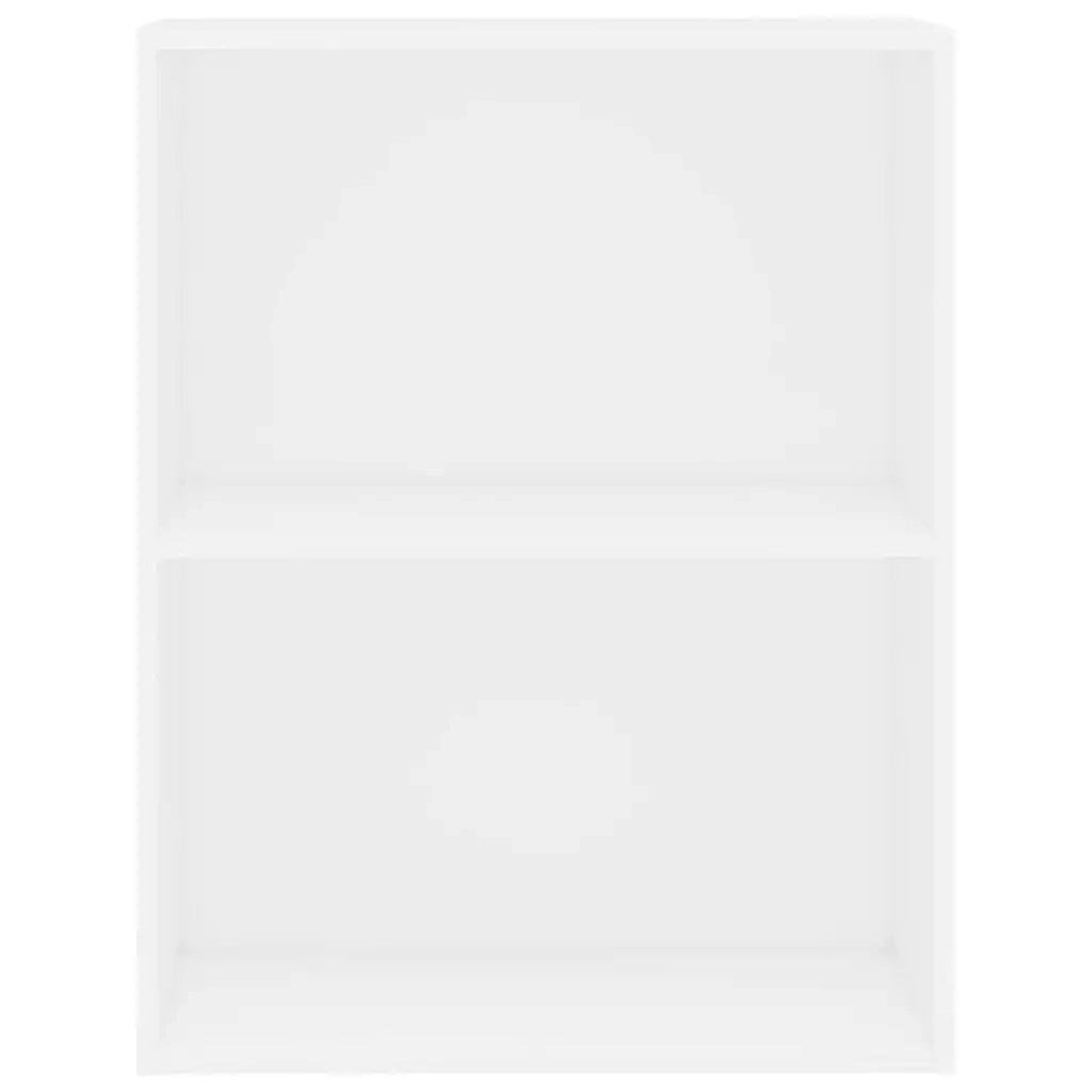 Libreria Bianca 60x30x76,5 cm in Legno Multistrato 800963