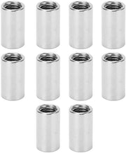 Mozzetti a roncola 10 pezzi - Wartelmozzetti rotondi - Acciaio inox 304 - M10 x 1,5 mm - Diametro esterno 14 mm - Lunghezza 25 mm