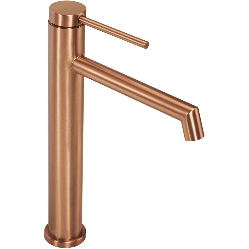 Rubinetto Da Lavabo Rea Foss Brush Copper High