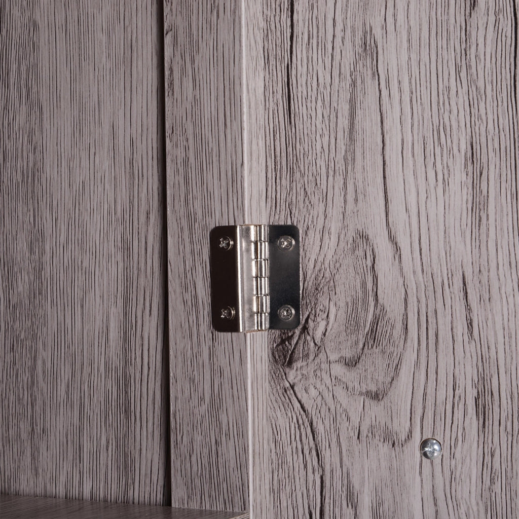 Mobile a Colonna per Bagno 30x32x172,5 cm in MDF color Legno