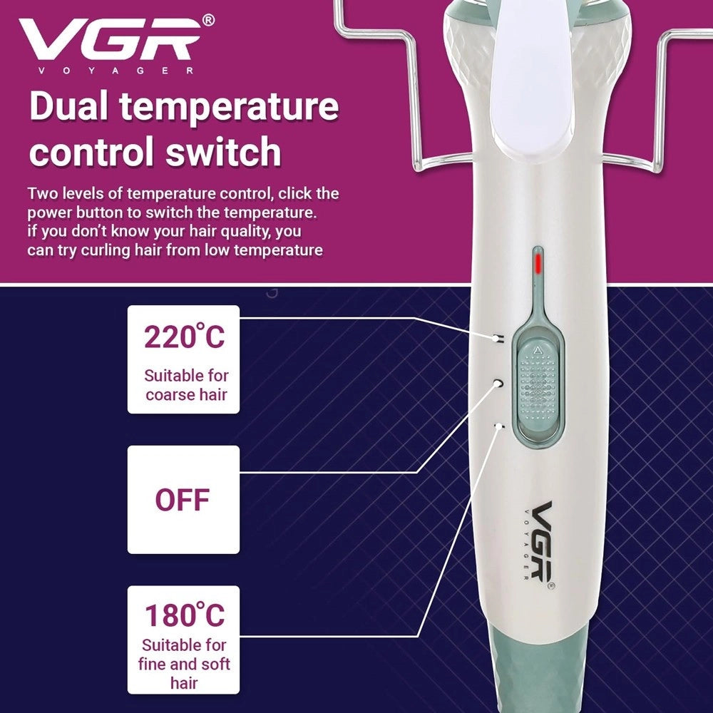 Trade Shop - Arricciacapelli Professionale Vgr V-597 | Onde Naturali & Styling Parrucchiere -