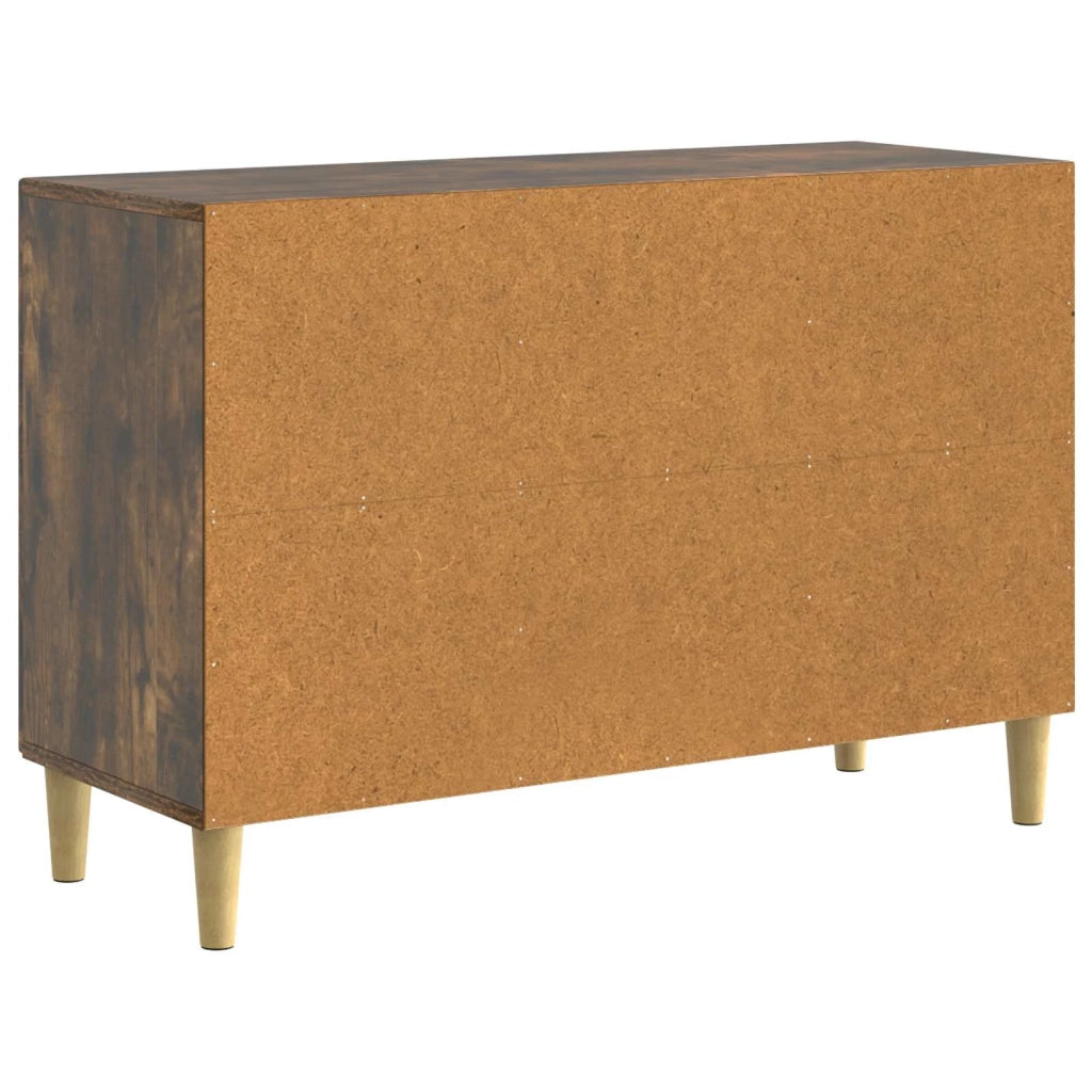 Credenza Rovere Fumo 89 x 34,5 x 60 cm Legno ingegnerizzato