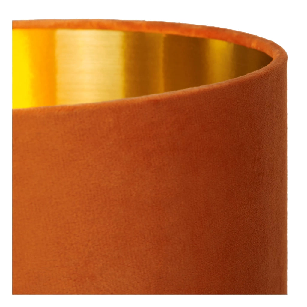 Lampada tavolo Esterad Lucide vetro arancio 100cm E27