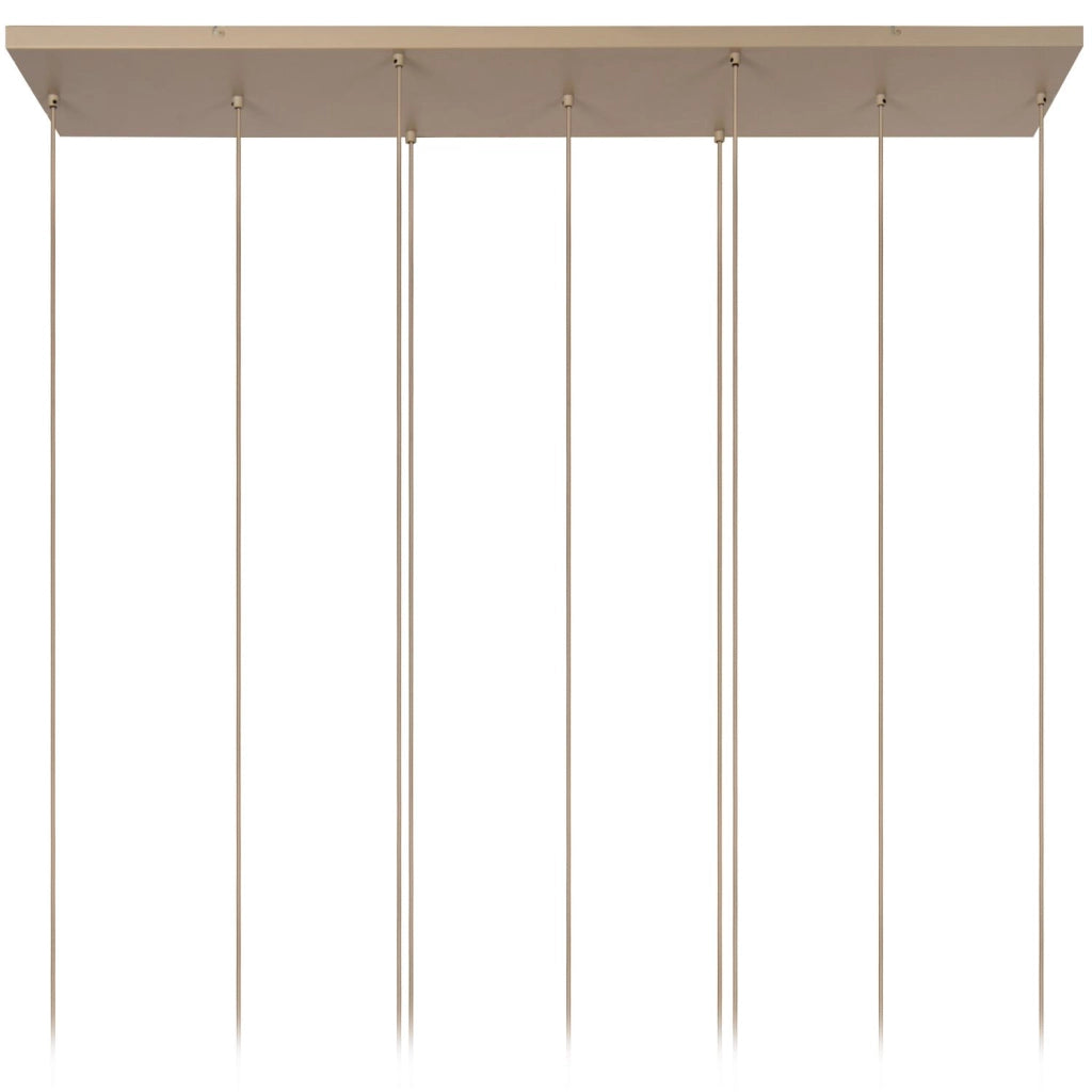 Lampadario LAMBRES 6 luci taupe E27/GU10 Lucide