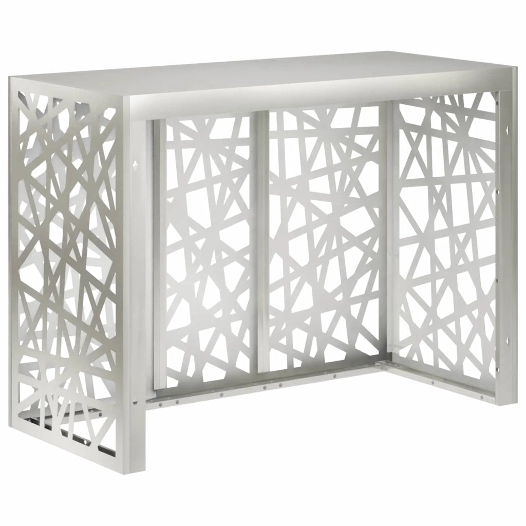 Copertura per condizionatore d'aria Argento 110 x 50 x 80 cm 8014168