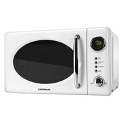 Trade Shop - Forno Microonde Digitale 20 Litri 700 Watt Piatto ø245mm 5 Livelli Potenza 12 Programmi -