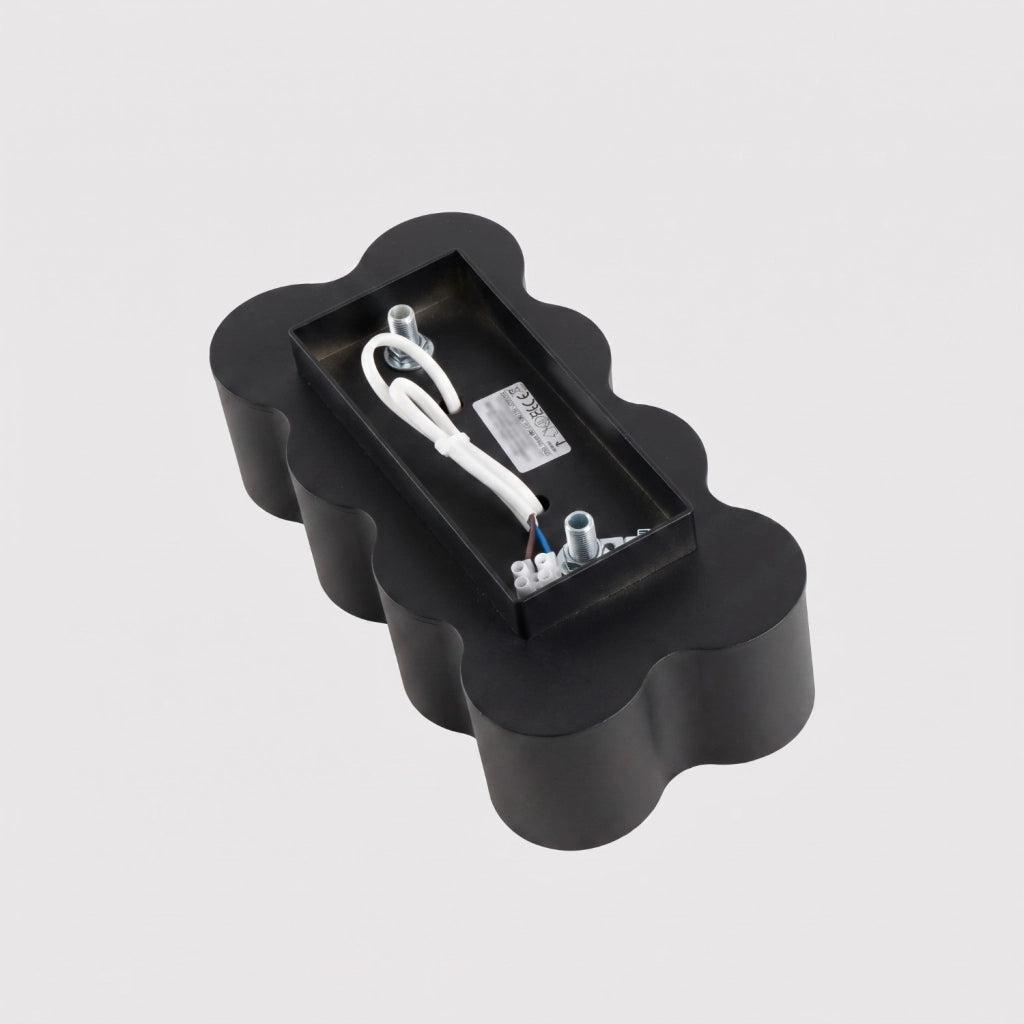 Plafoniera OVIO 2 nera Gx53