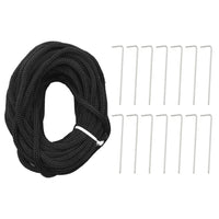 Albero di Natale Pennone Bianco Caldo 1134 LED 800 cm 343530