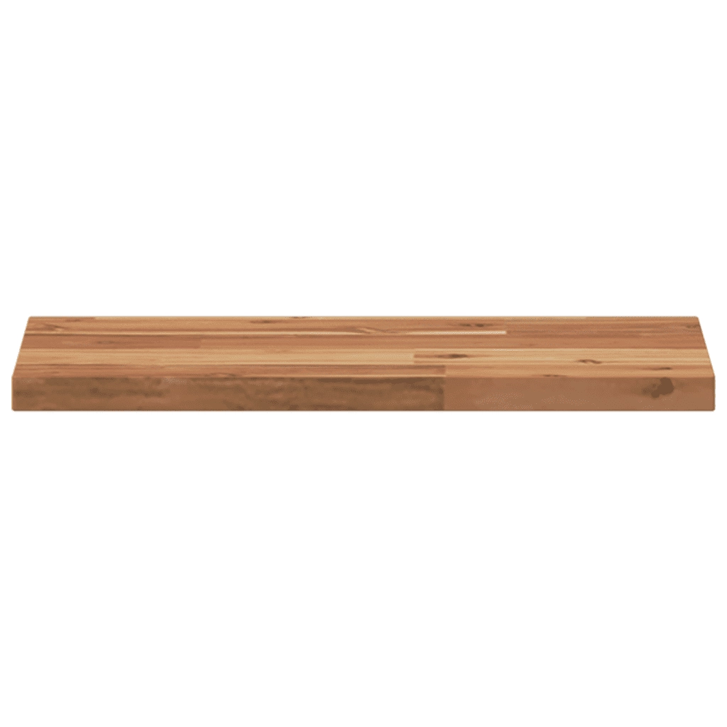 Mensole da Parete 3 pz 60x20x2 cm Legno Acacia Rifinito a Olio 3279501