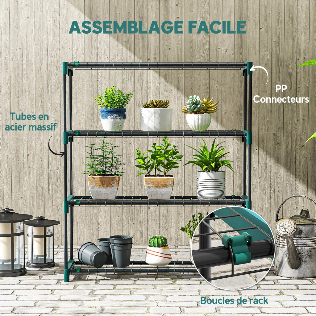 Tavolino da caff¨¨ ¨C zephmum ¨C verde, metallo, 90x28x104