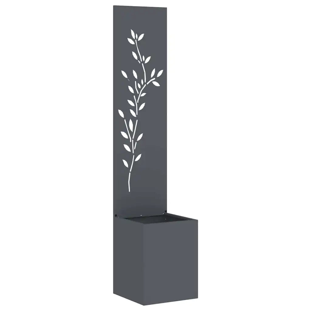 Schermo per privacy in giardino Antracite 32 x 32 x 150 cm 876408