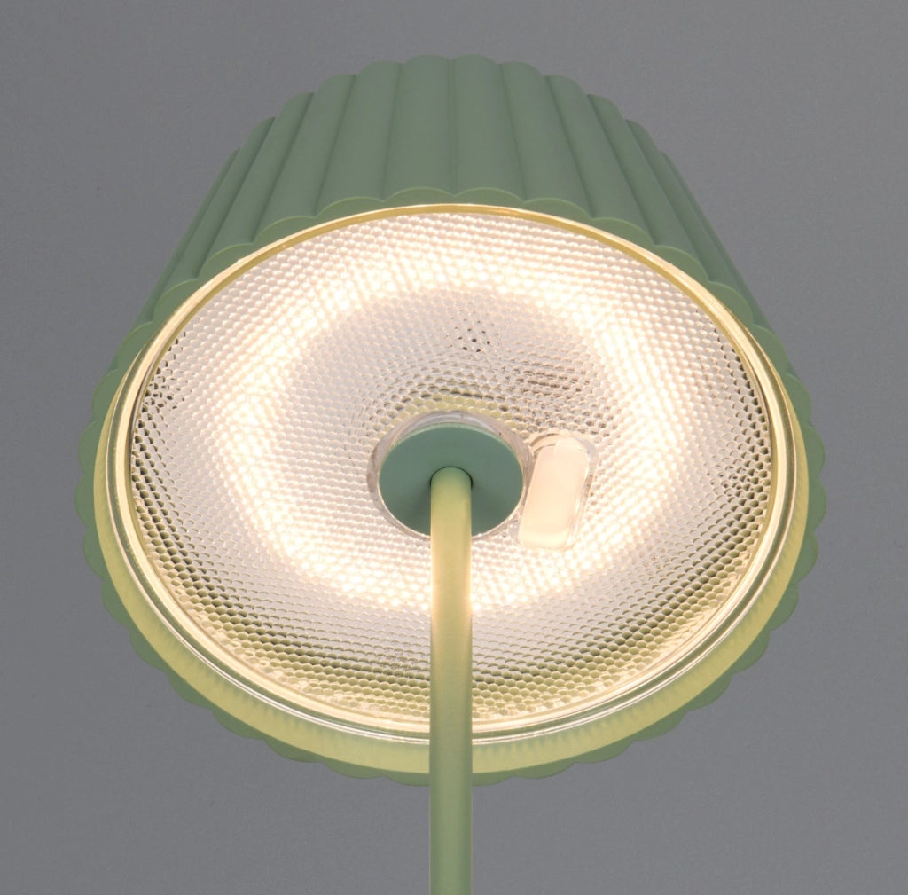 Lampada da esterno a batteria LED 2W pistacchio SUAREZ