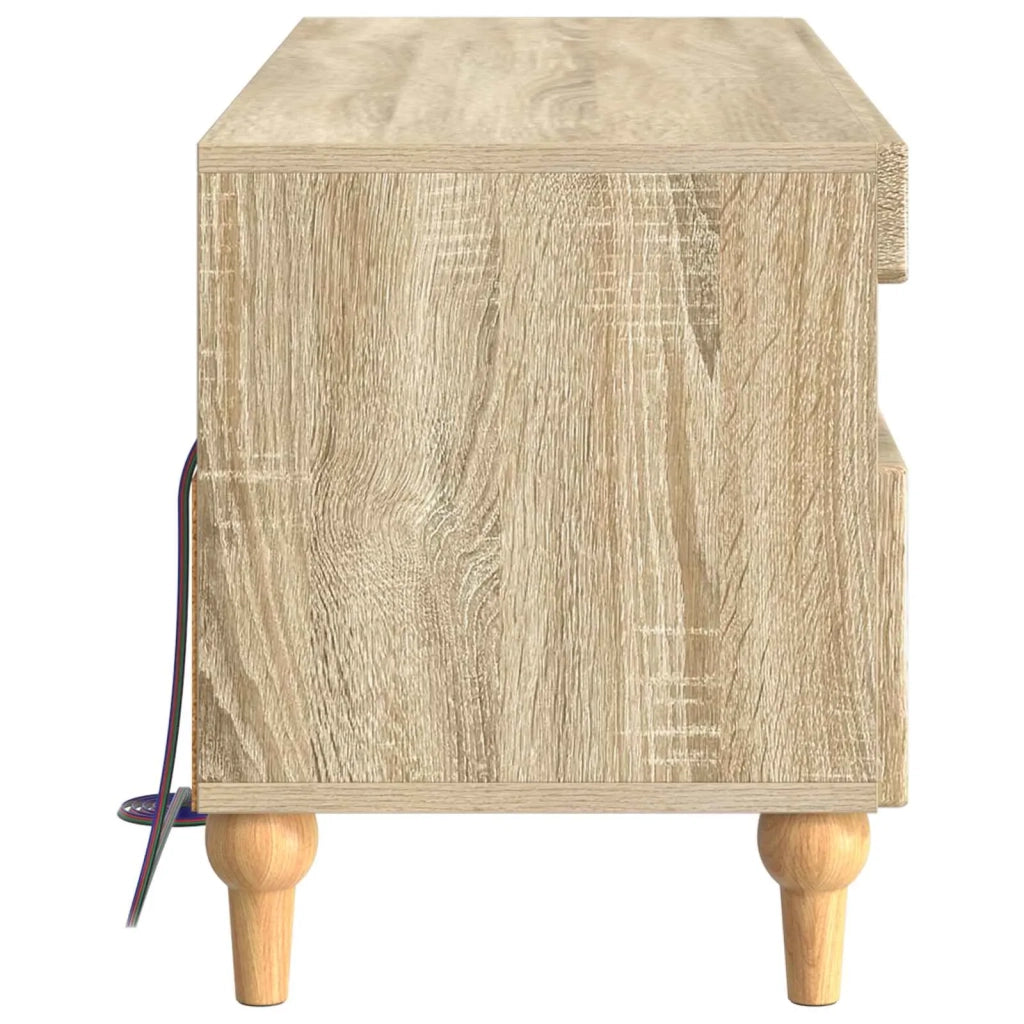 Mobile TV LED Rovere Sonoma Legno ingegnerizzato 896327